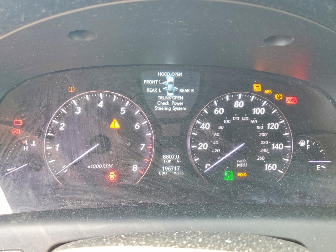 2007 LEXUS LS 460
