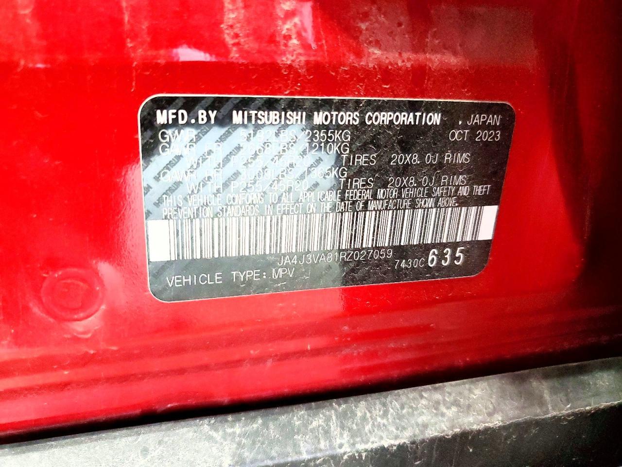 2024 MITSUBISHI outlander