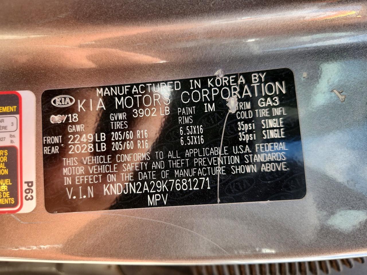 2019 KIA SOUL