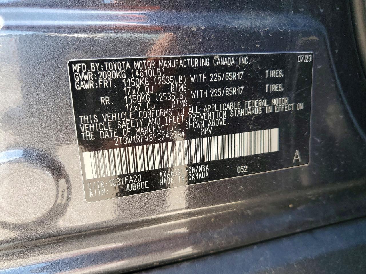 2023 TOYOTA RAV4