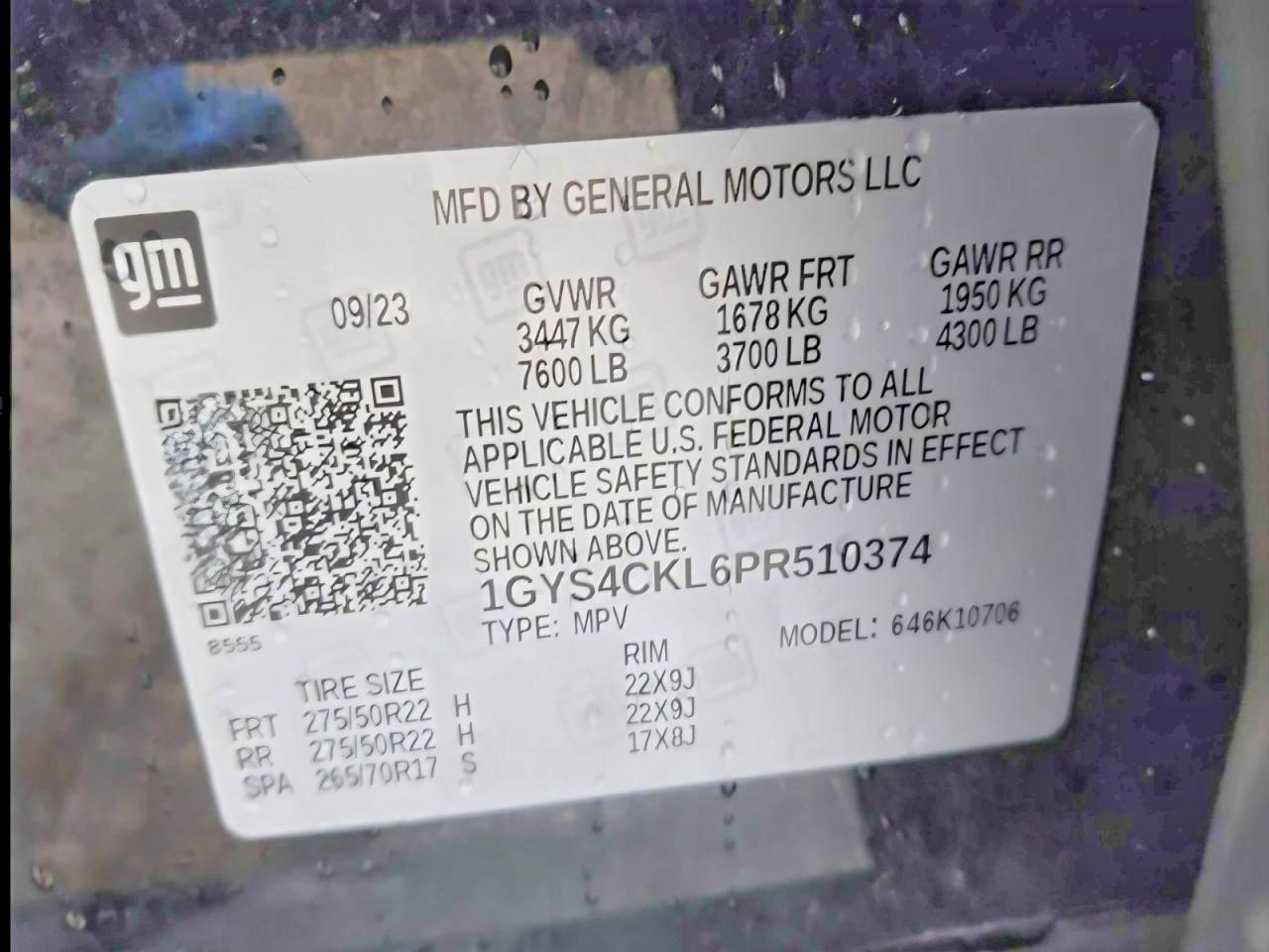 2023 CADILLAC ESCALADE