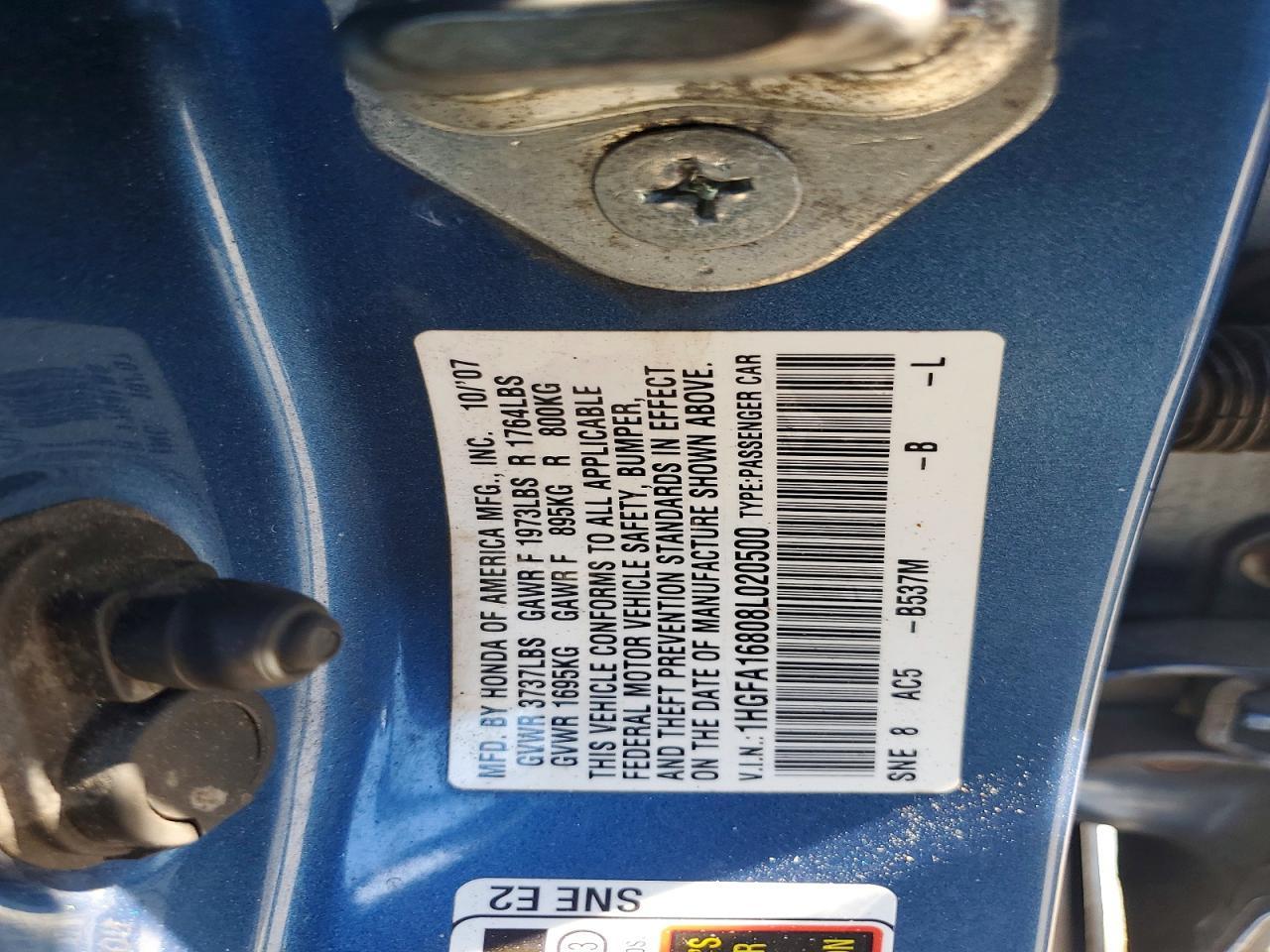 2008 HONDA CIVIC