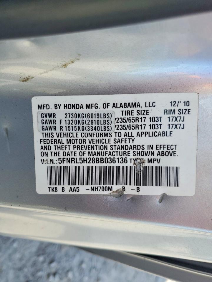 2011 HONDA ODYSSEY