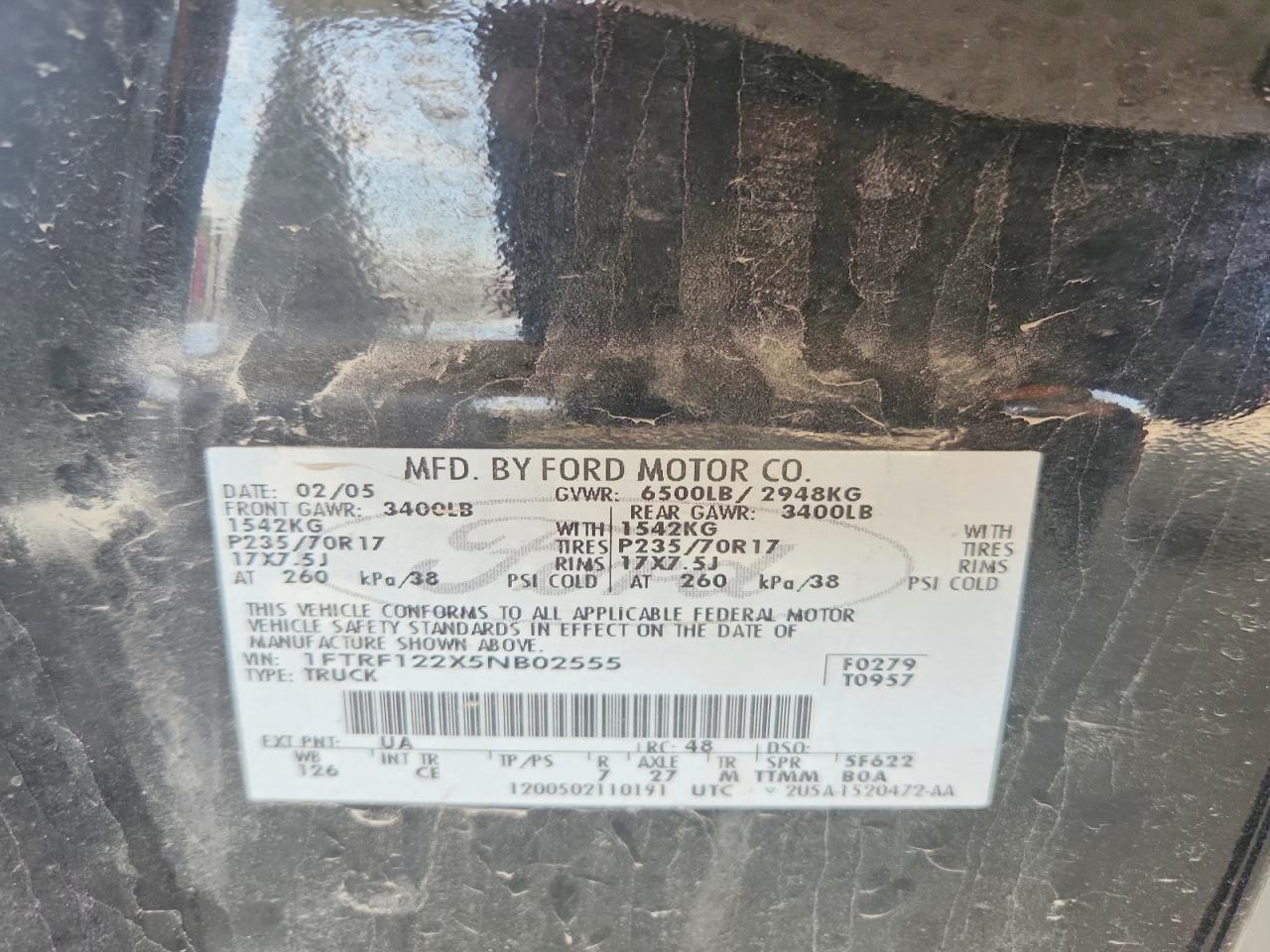 2005 FORD F-150 Lightning