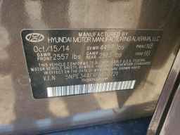 2015 HYUNDAI SONATA