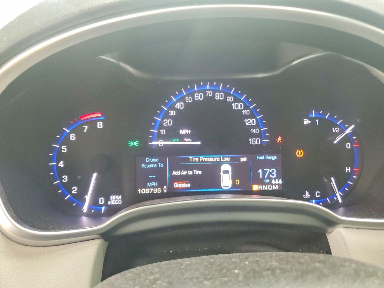 2016 CADILLAC SRX