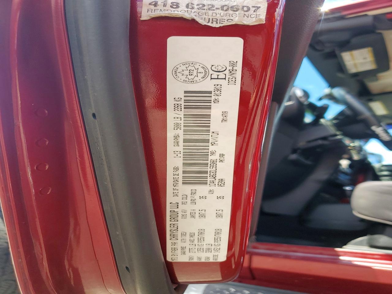 2013 JEEP WRANGLER