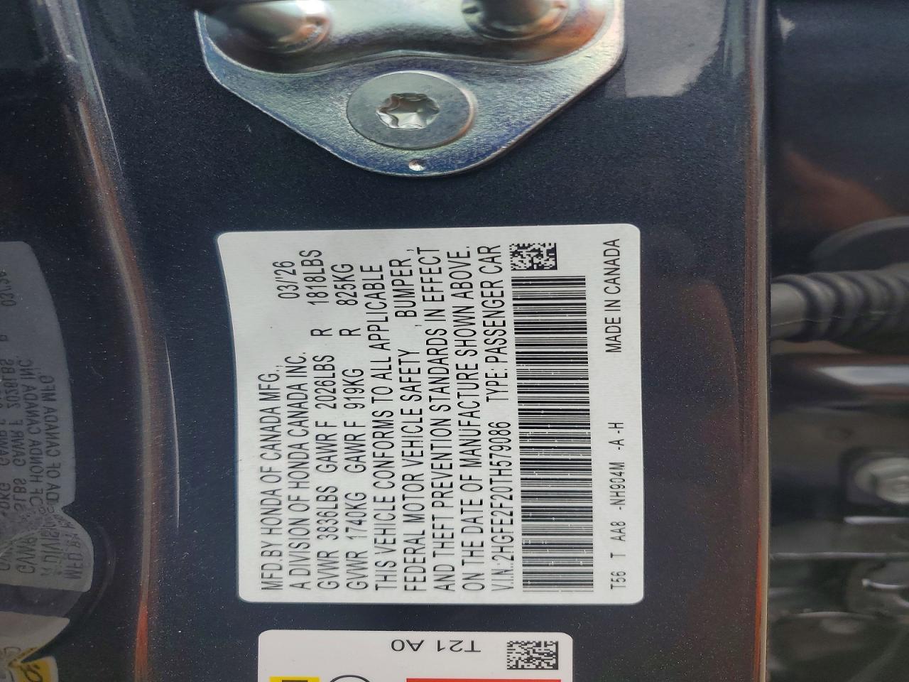 2026 HONDA CIVIC