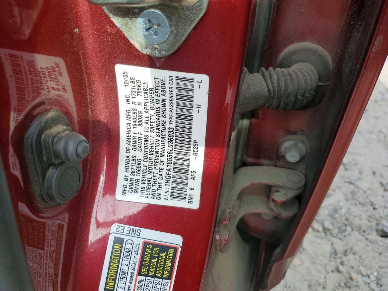 2006 HONDA CIVIC