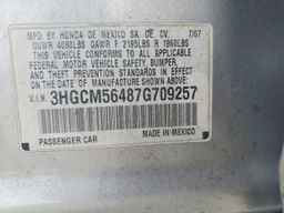 2007 HONDA ACCORD