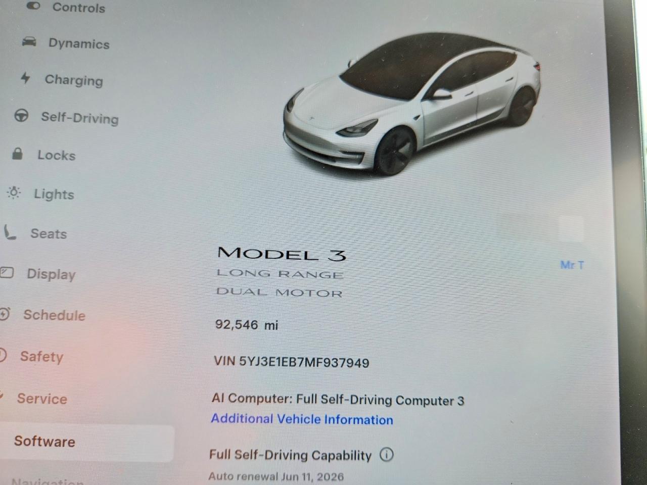 2021 TESLA MODEL 3