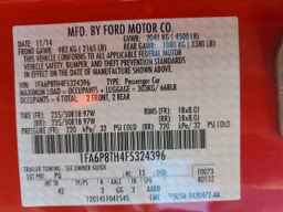 2015 FORD MUSTANG