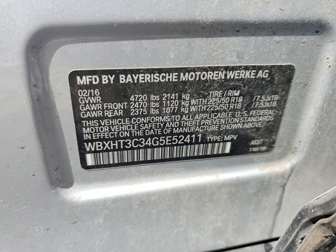 2016 BMW X1