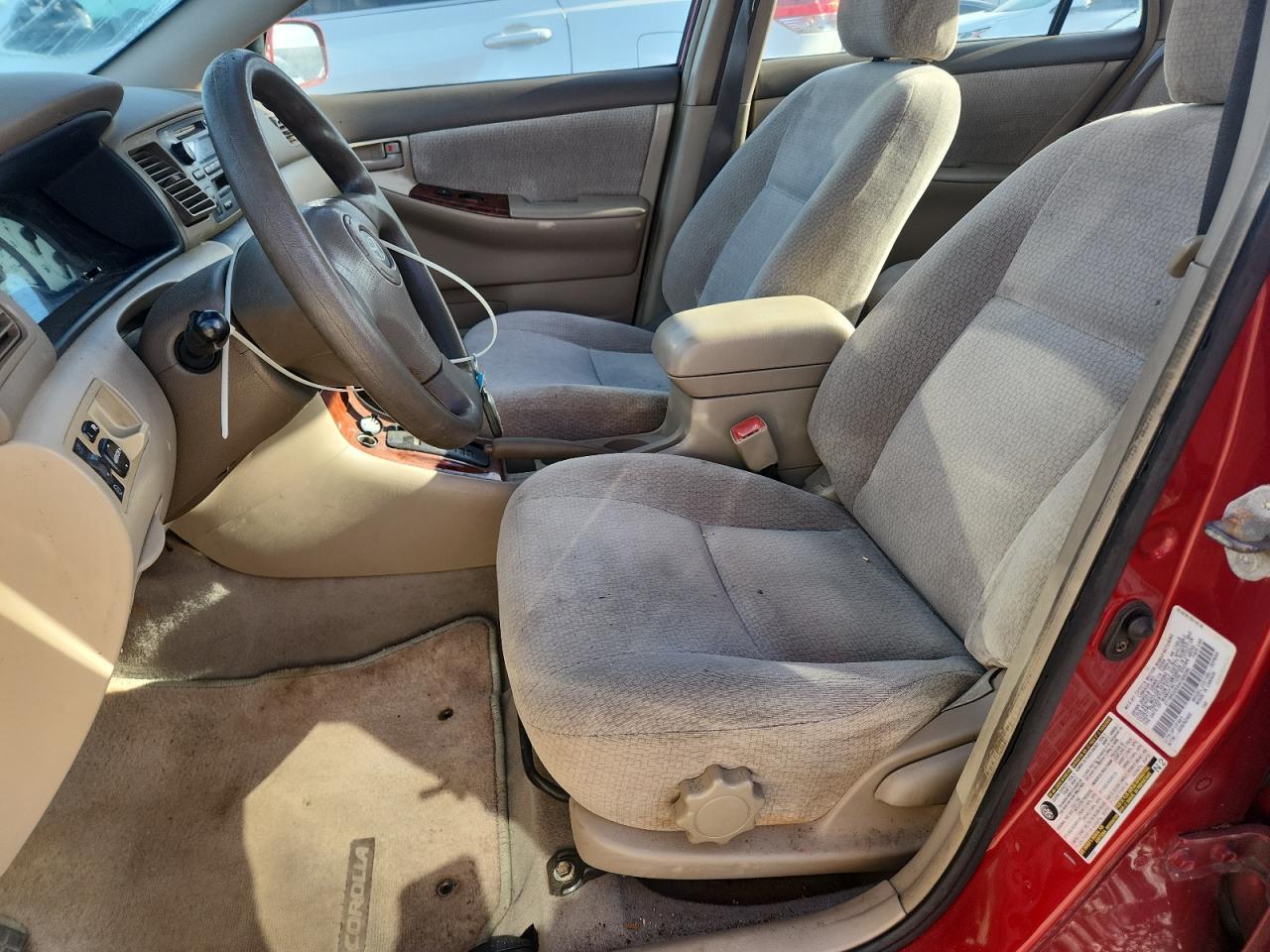 2004 TOYOTA COROLLA