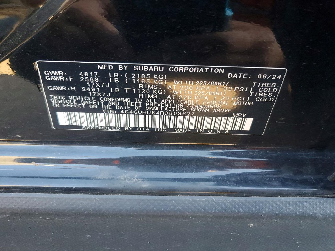 2024 SUBARU Crosstrek