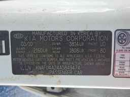 2010 KIA FORTE