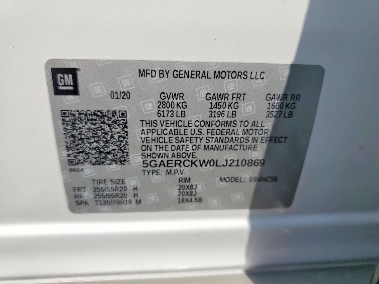2020 BUICK ENCLAVE