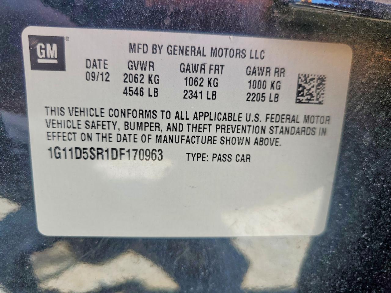 2013 CHEVROLET MALIBU
