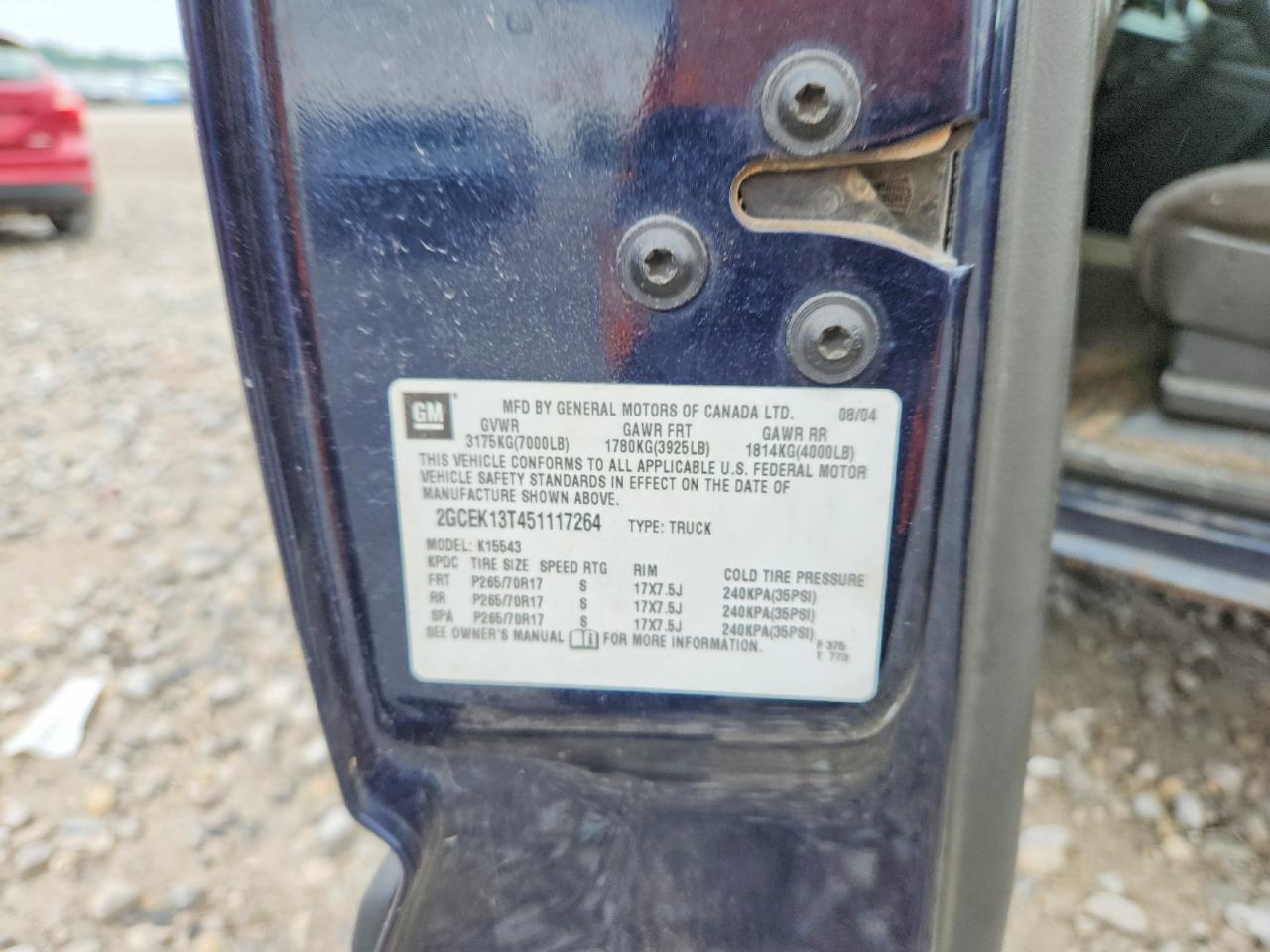 2005 CHEVROLET Silverado