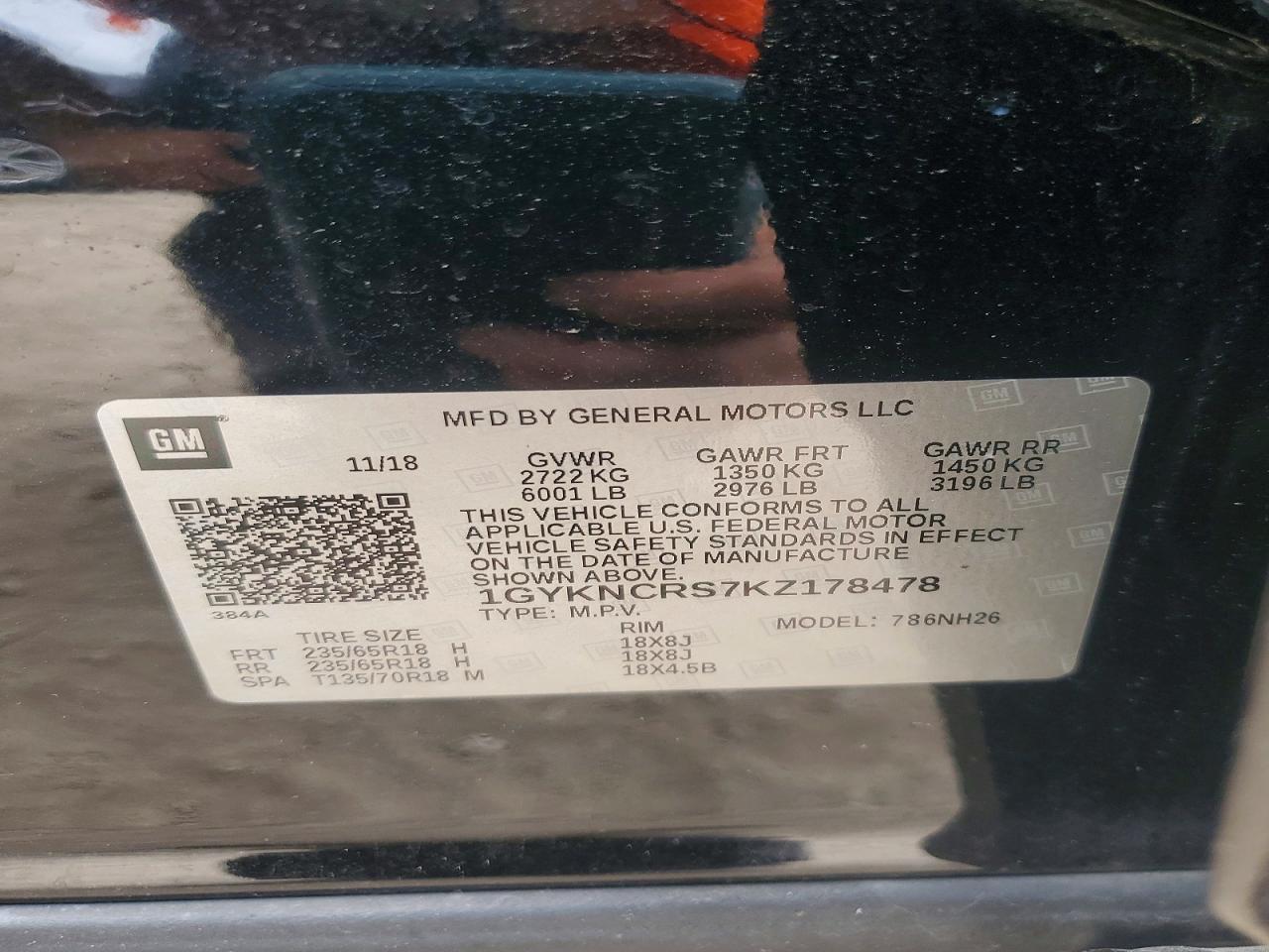 2019 CADILLAC XT5