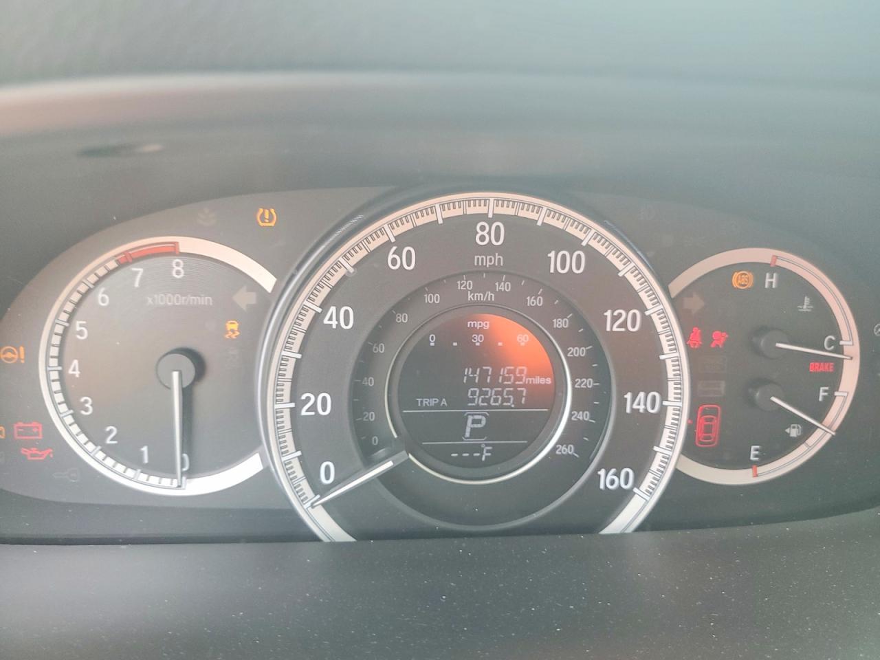 2016 HONDA ACCORD