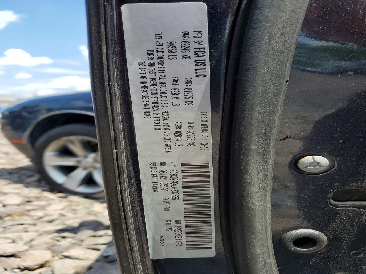 2018 DODGE Challenger