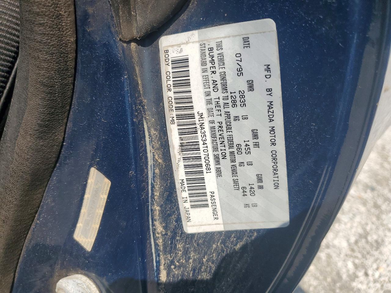 1996 MAZDA MX-5 Miata