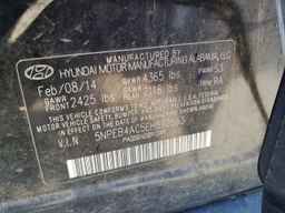 2014 HYUNDAI SONATA