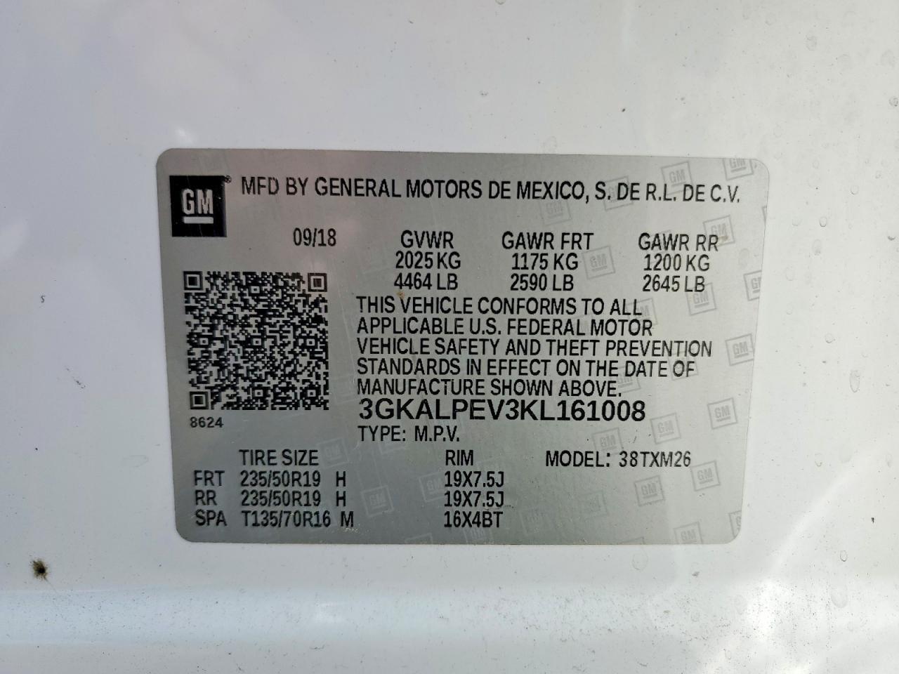 2019 GMC Terrain