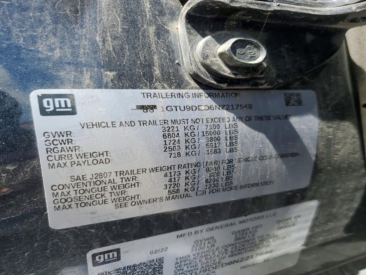 2022 GMC Sierra