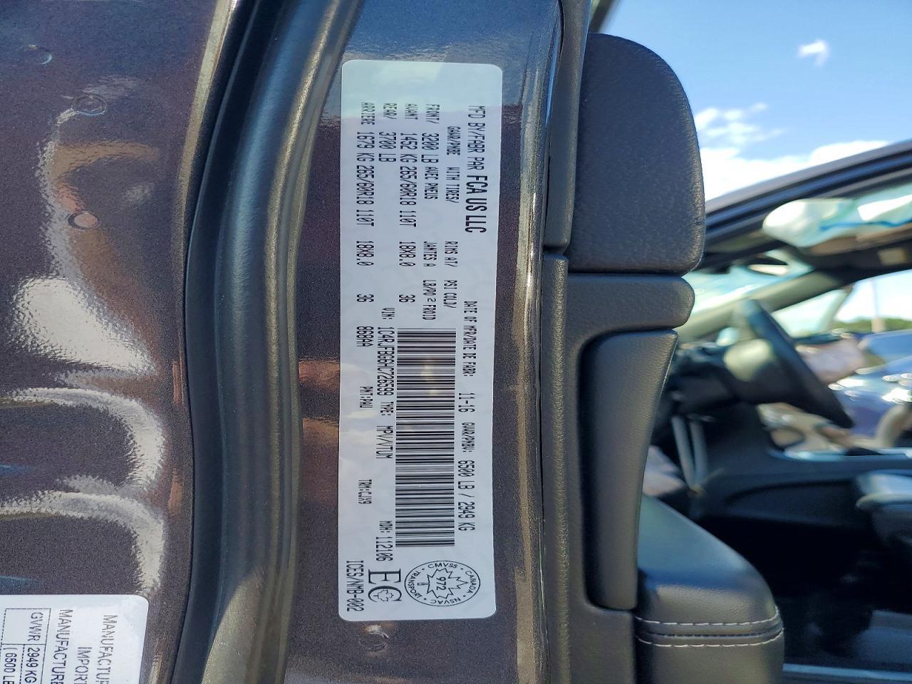 2017 JEEP Grand Cherokee