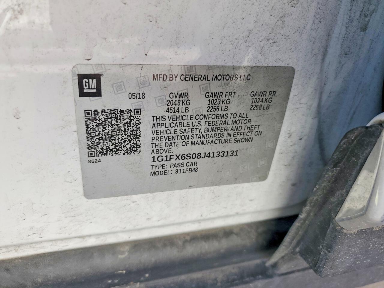 2018 CHEVROLET Bolt EV