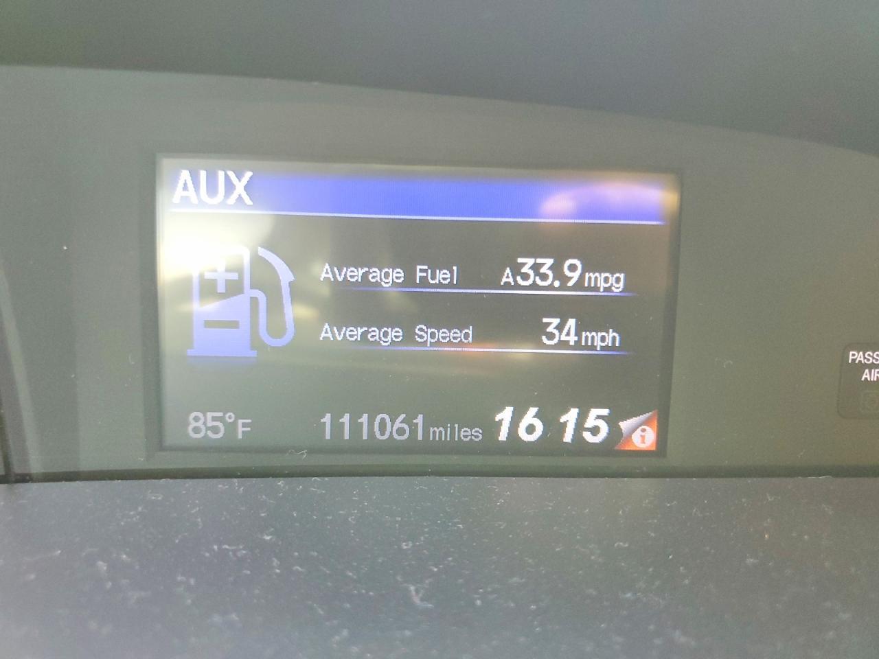 2015 HONDA CIVIC