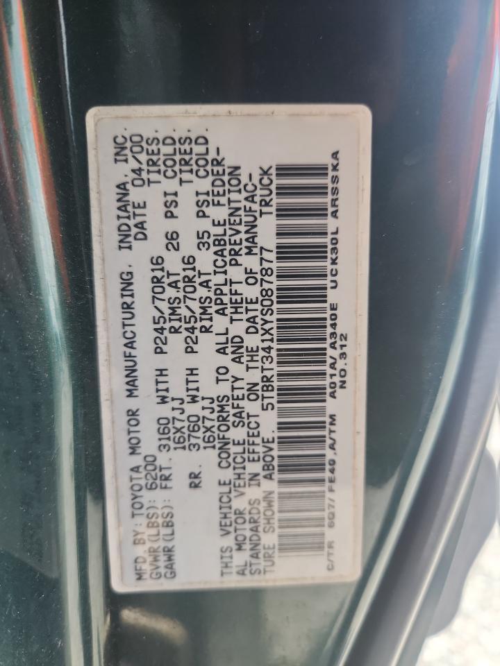 2000 TOYOTA TUNDRA