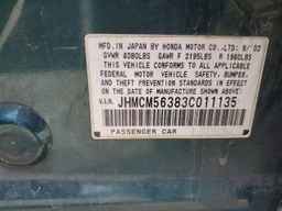 2003 HONDA ACCORD