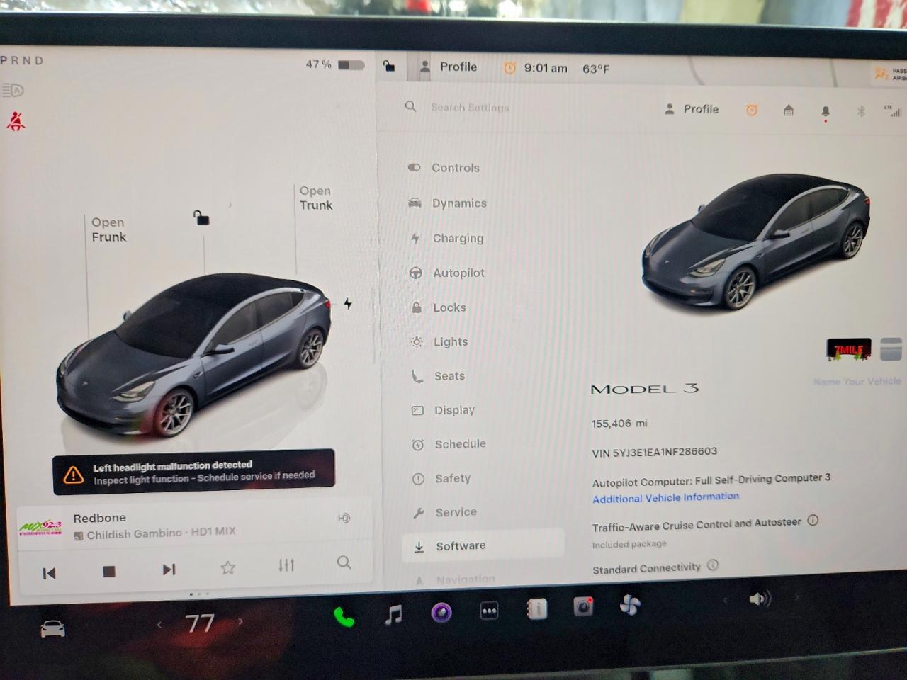 2022 TESLA MODEL 3