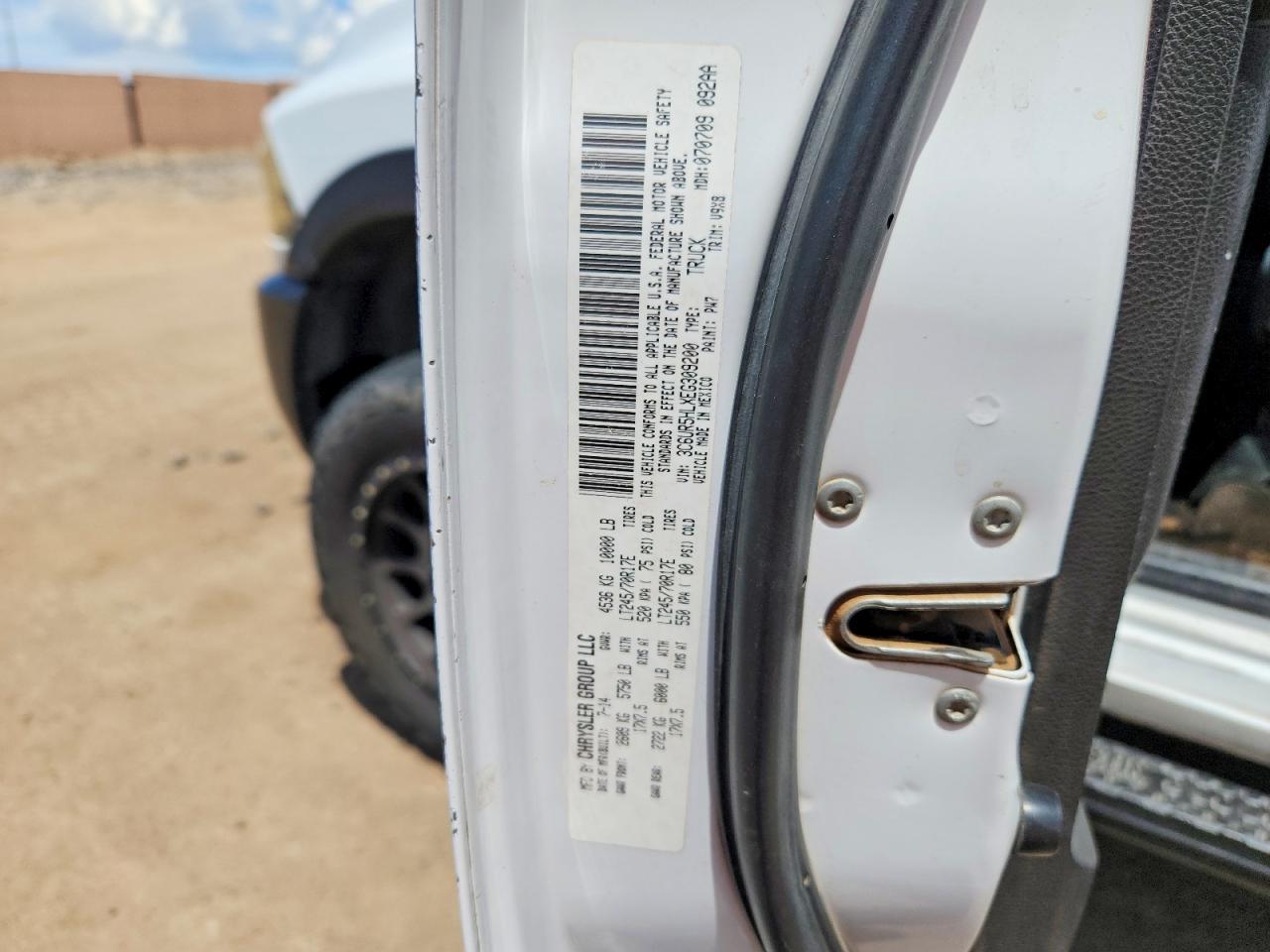 2014 RAM 2500