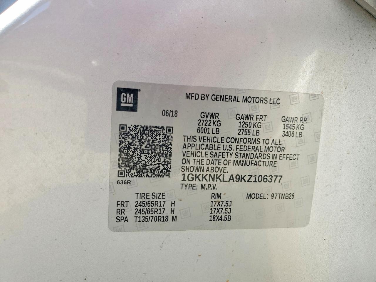 2019 GMC ACADIA