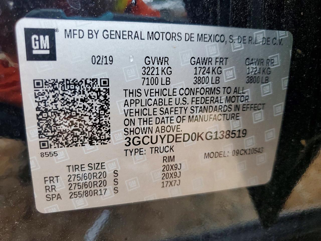 2019 CHEVROLET Silverado