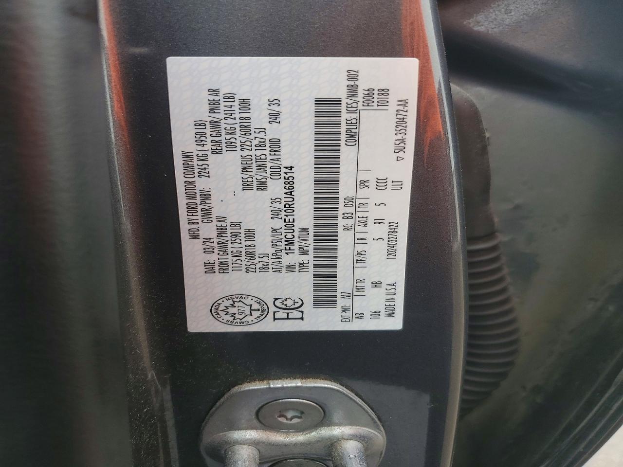 2024 FORD ESCAPE