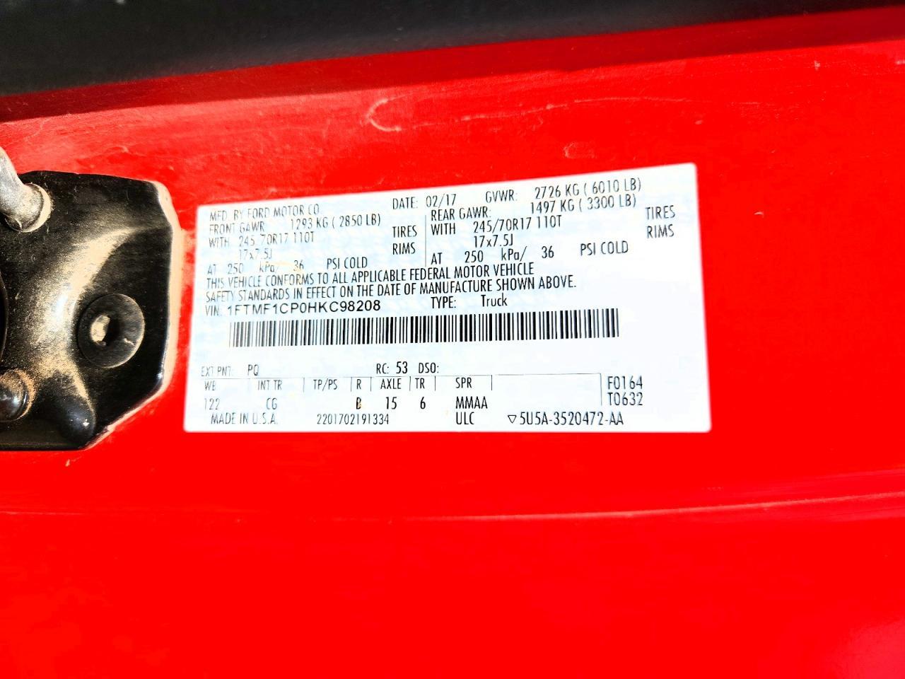 2017 FORD F-150 Lightning