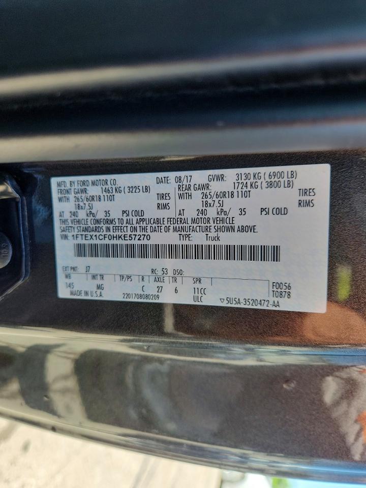 2017 FORD F-150