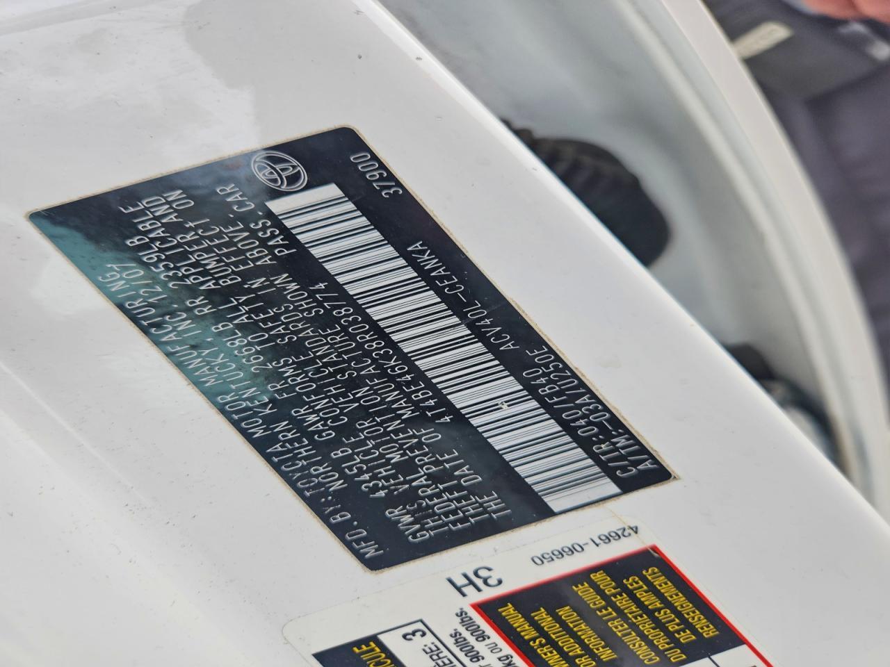 2008 TOYOTA CAMRY