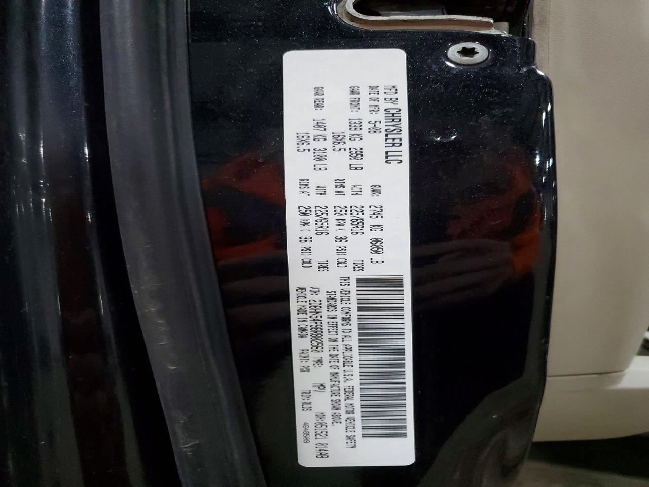 2008 DODGE GRAND CARAVAN