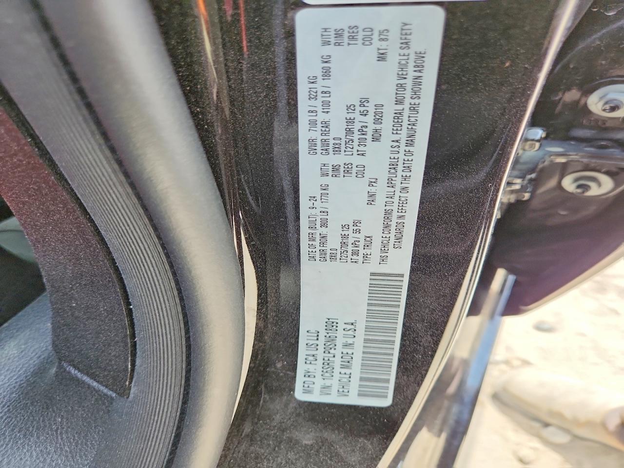 2025 RAM 1500