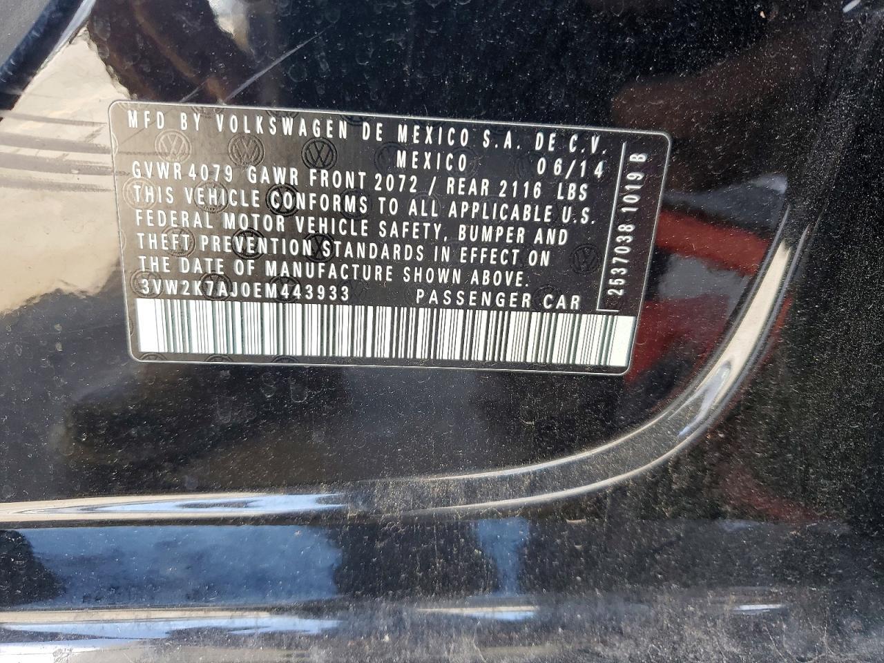 2014 VOLKSWAGEN JETTA