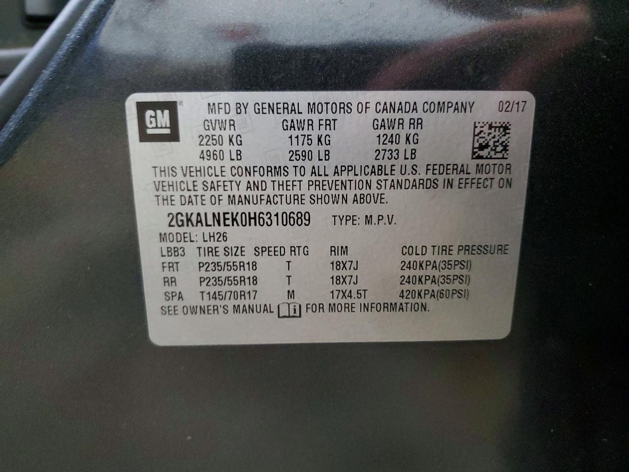 2017 GMC Terrain