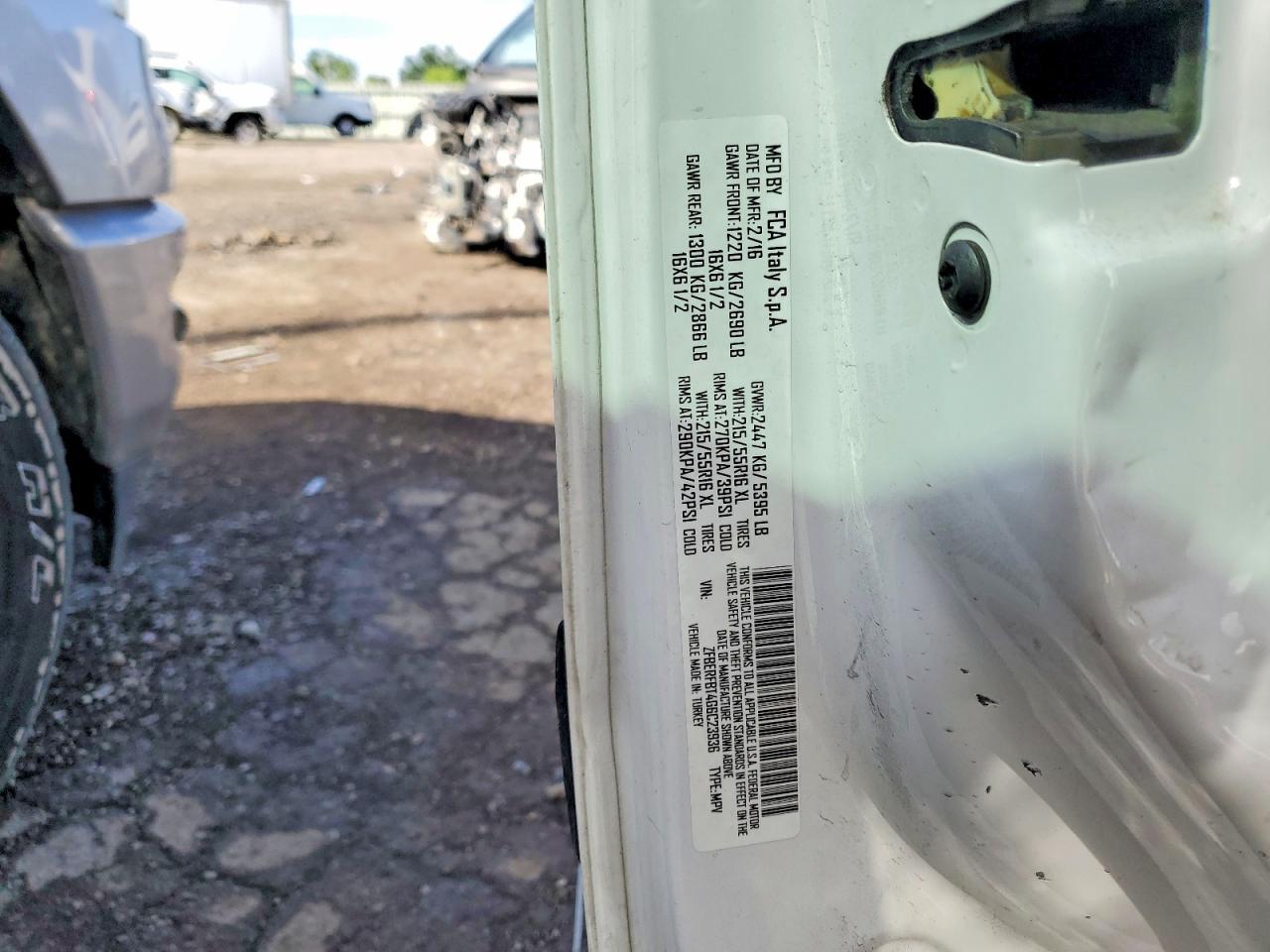 2016 RAM ProMaster City
