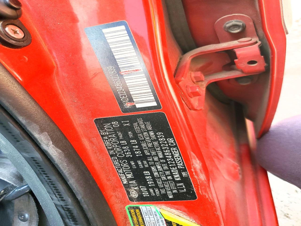 2008 KIA RIO