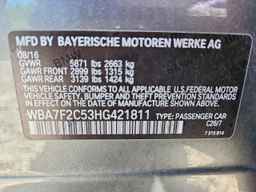 2017 BMW 7 series